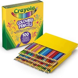 Crayola, 68-8100 100 Colouring Pencils, All Different