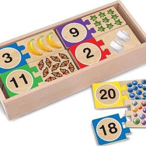 Melissa & Doug - English Number Puzzles 40 Pieces